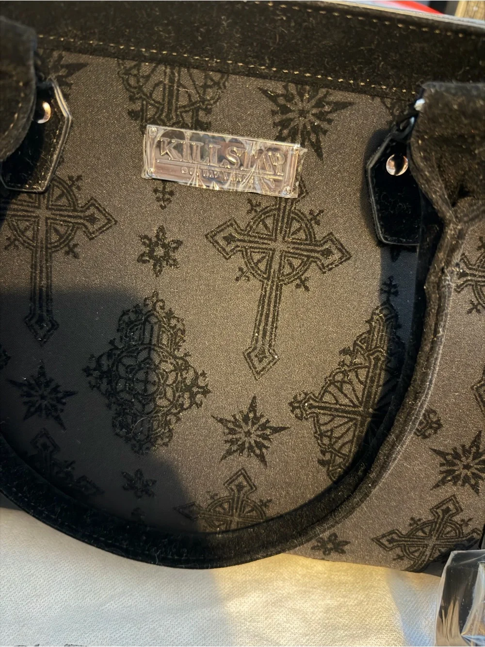 Killstar Black Velvet GRACE Satchel
